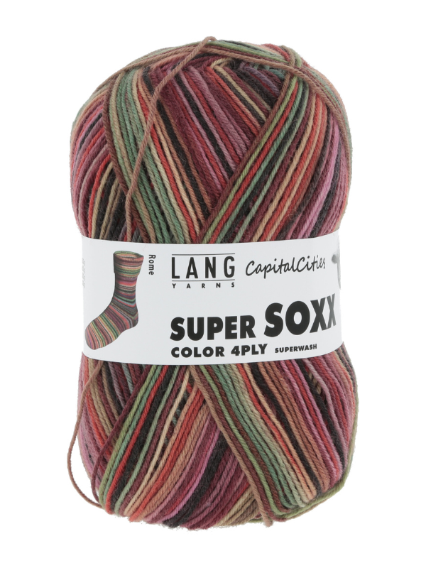 Lang Yarns Super Soxx Color 4-ply