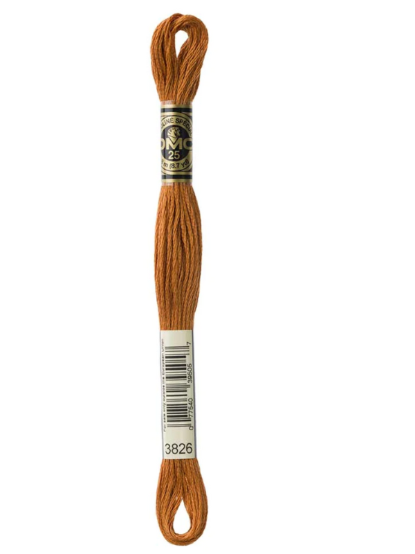 DMC moulin thread, shades 3770-4025, Ecru,Blanc,B5200