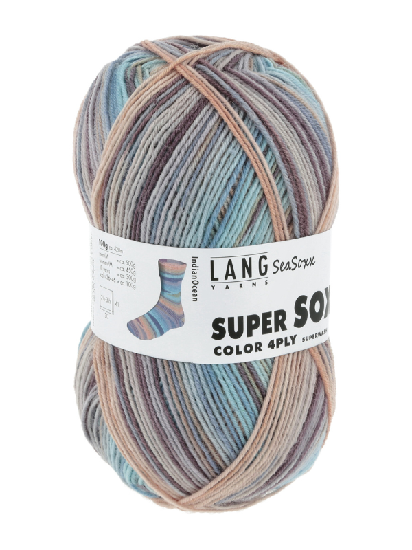 Lang Yarns Super Soxx Color 4-ply