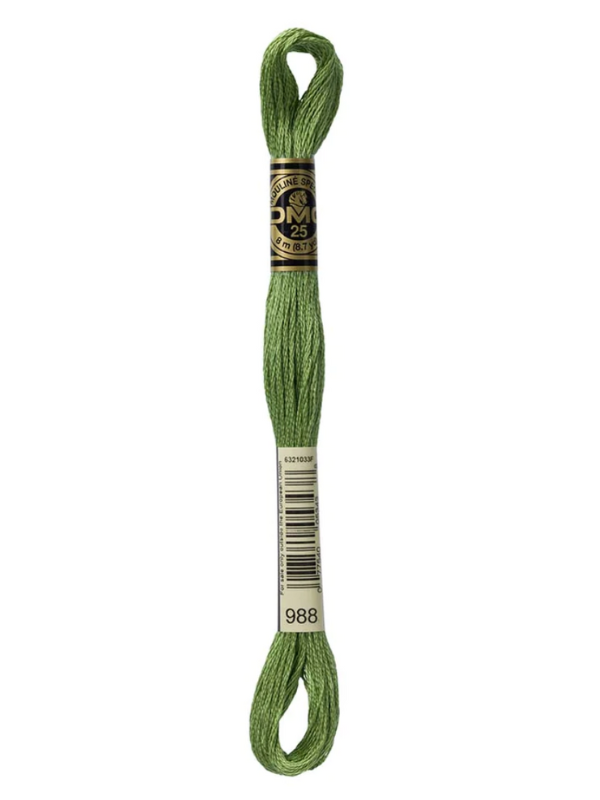 DMC moulin thread, shades 947-3768