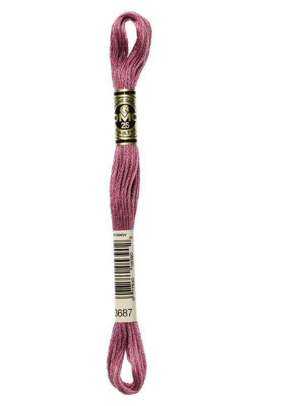 DMC moulin thread, shades 947-3768