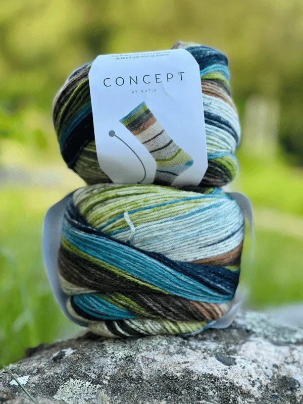 Katia SYMMETRIC SOCKS & MORE - ILLUSION