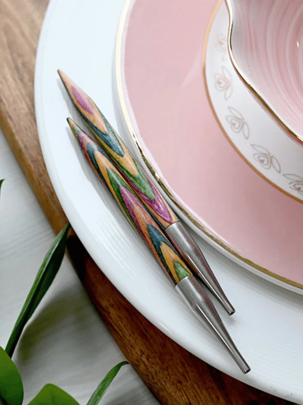 KnitPro Replacement heads Symfonie Wood long