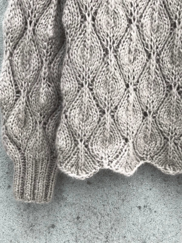 Olive Sweater My Size (knitting pattern)