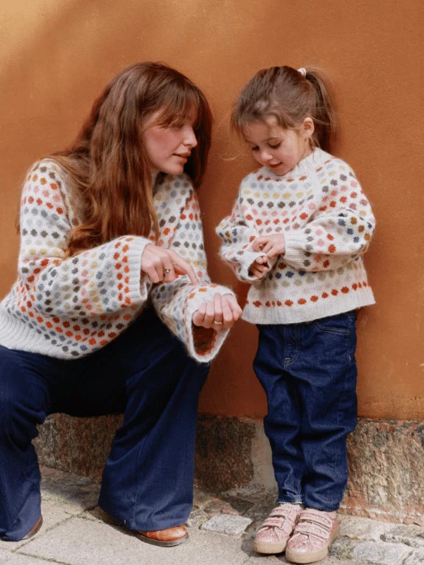 Knitting for Olive DOT SWEATER- child PDF