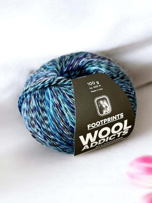 Lang yarns Wool Addicts footprints