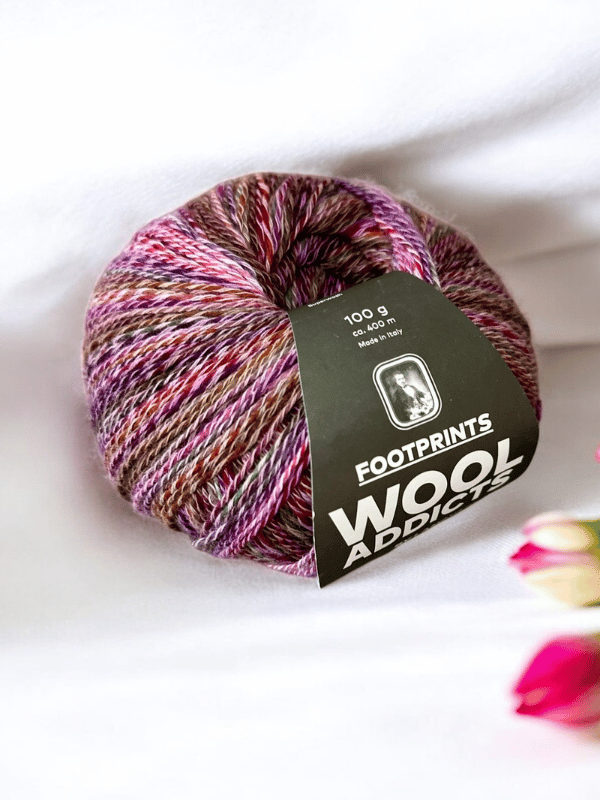Lang yarns Wool Addicts footprints
