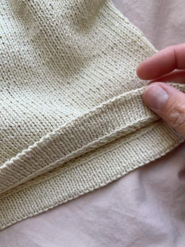 PetiteKnit -Cumulus Top knitting pattern