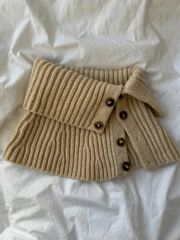 Petiteknit november neck knitting pattern