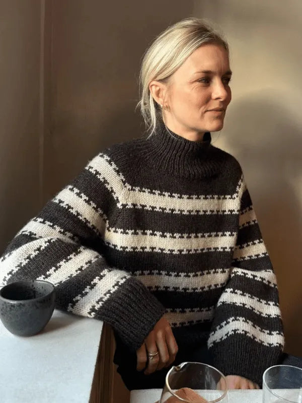 Petiteknit Key sweater knitting pattern eng