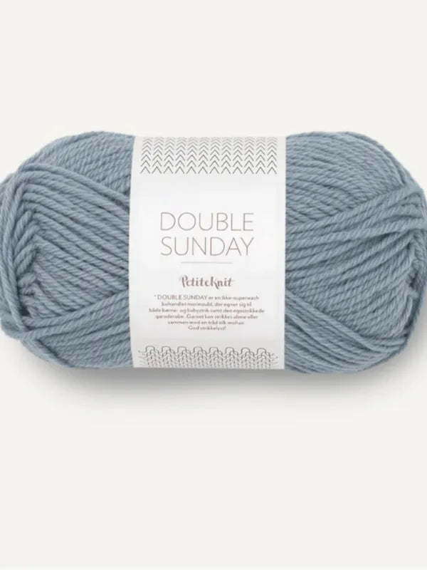 PetiteKnit Scarlet cardigan neuleohje eng + Sandnes Garn Double sunday