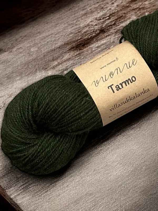 Kotimainen sukkalanka Vuonue Tarmo havu