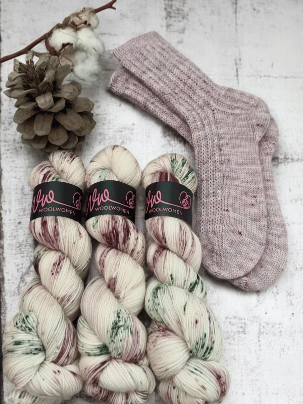 Hipsis sukkaohje + WoolWomen alpaca sock