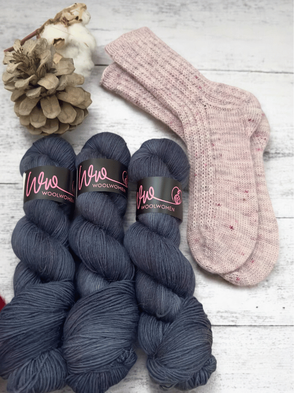 Hipsis sukkaohje + WoolWomen alpaca sock
