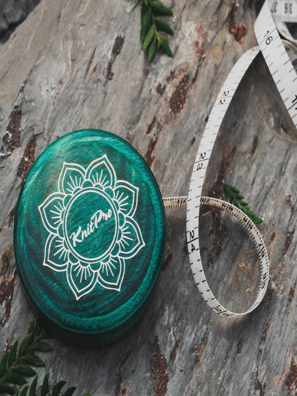 KnitPro The Mindful Collection Wooden Case Tape Measure