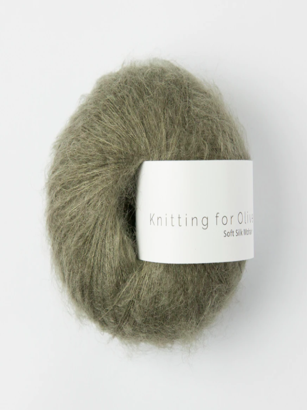 Knitting for Olive Soft Silk Mohair