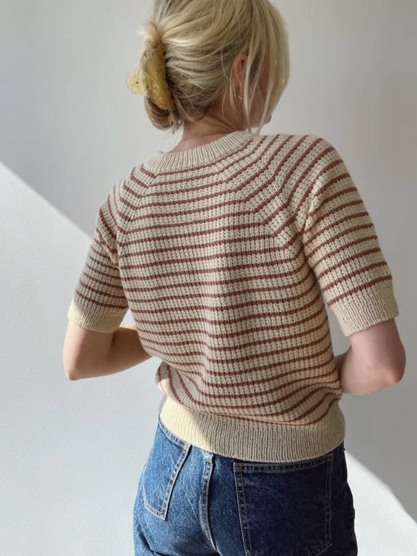 PetiteKnit -Friday tee knitting pattern