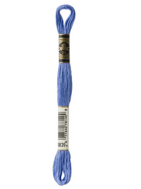 DMC moulin thread, shades 3770-4025, Ecru,Blanc,B5200