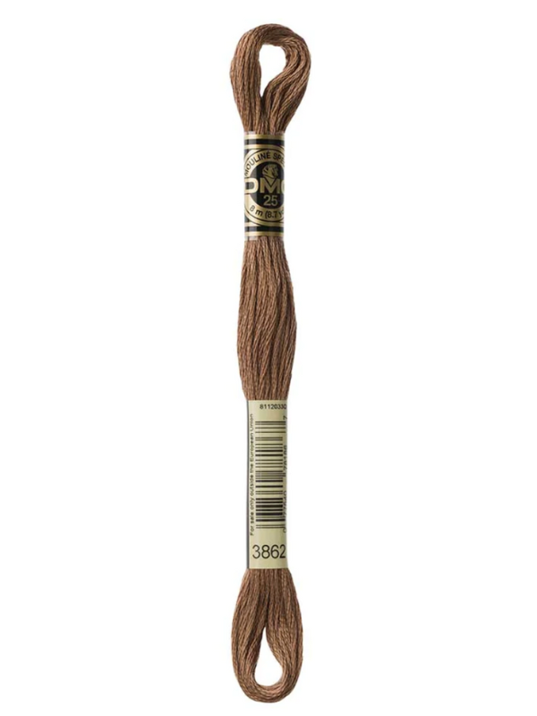 DMC moulin thread, shades 3770-4025, Ecru,Blanc,B5200