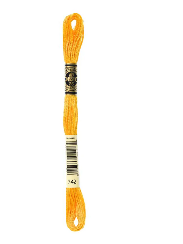 DMC moulin thread, shades 372-743