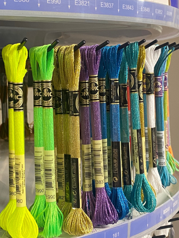 DMC thread - Metallic light effects