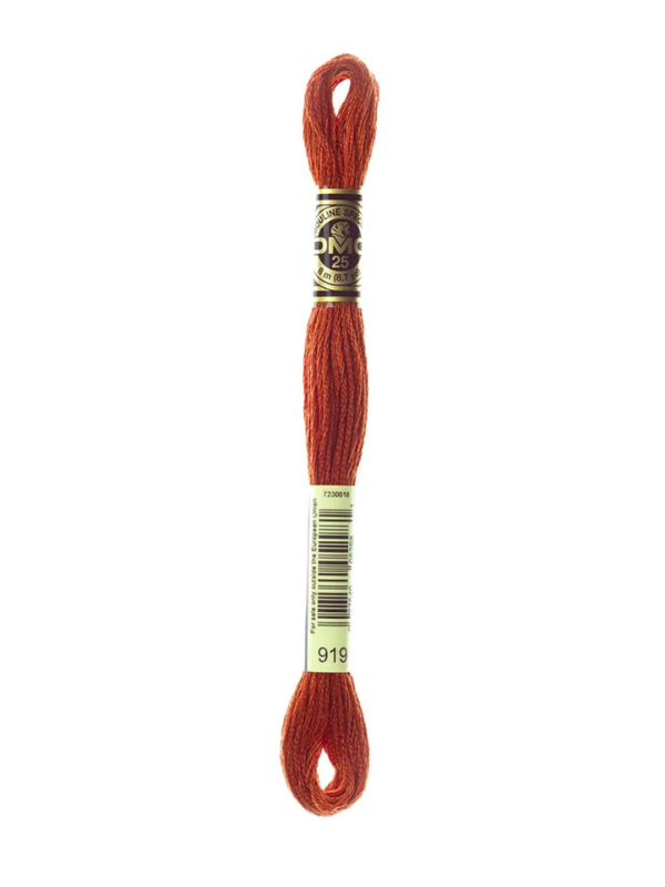 DMC moulin thread, shades 744-946
