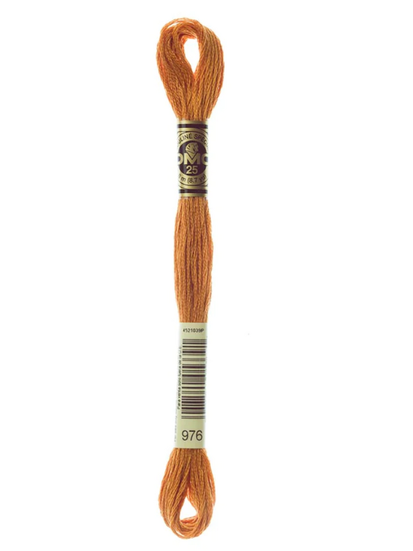 DMC moulin thread, shades 947-3768