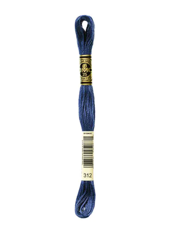 DMC moulin thread, shades 01-371