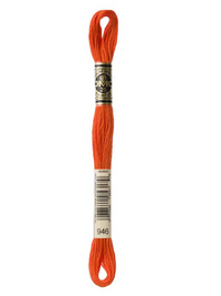 DMC moulin thread, shades 947-3768