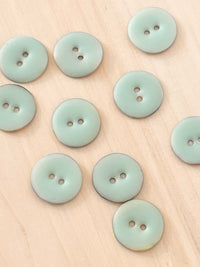 Pearl button 20mm enamel