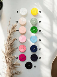 Mother of pearl button 20mm (11359)