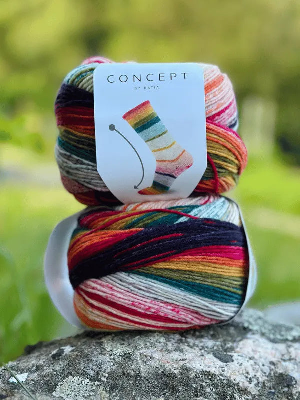 Katia SYMMETRIC SOCKS &amp; MORE - ILLUSION