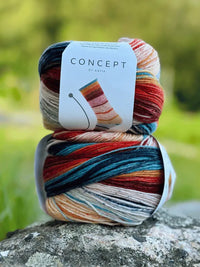 Katia SYMMETRIC SOCKS &amp; MORE - ILLUSION