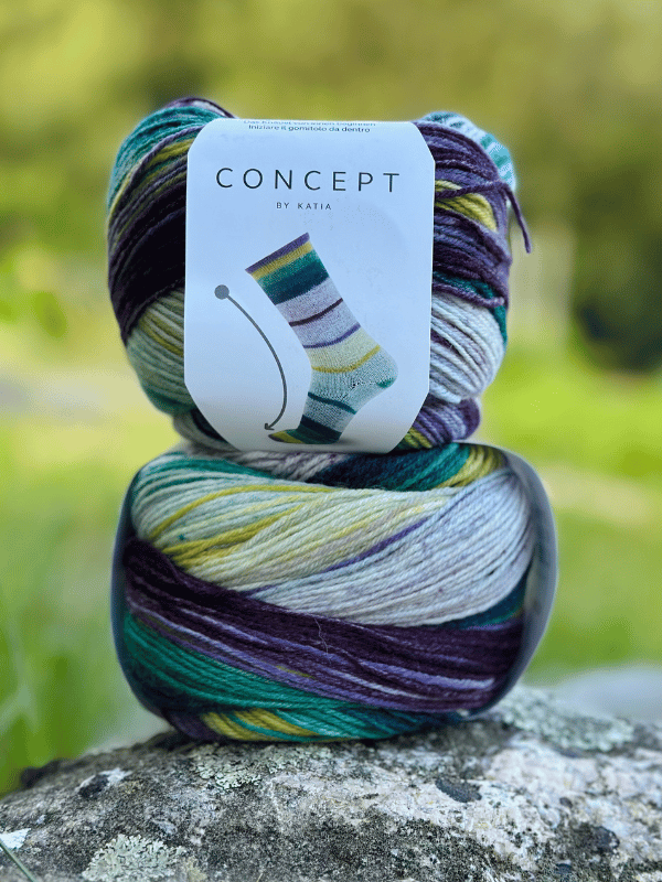 Katia SYMMETRIC SOCKS &amp; MORE - ILLUSION