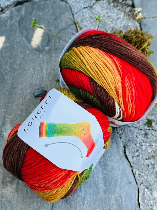 Katia symmetric socks &amp;more - DEGRADÉ