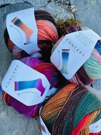 Katia symmetric socks &amp;more - DEGRADÉ