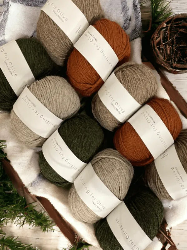 knitting for olive  heavy merino 100% merinolanka