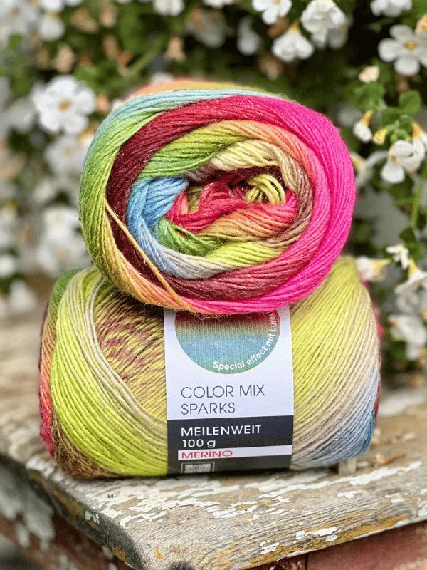 Lana Grossa MEILENWEIT 100 COLOR MIX SPARKS