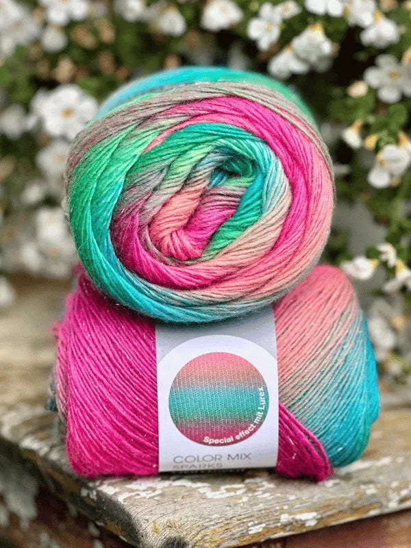 Lana Grossa MEILENWEIT 100 COLOR MIX SPARKS