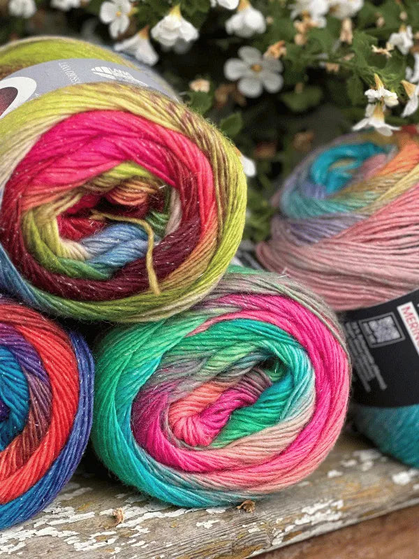 Lana Grossa MEILENWEIT 100 COLOR MIX SPARKS