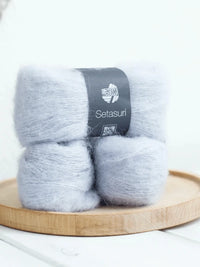 Sesu pitkähihainen neuleohje + Lana Grossa Setasuri