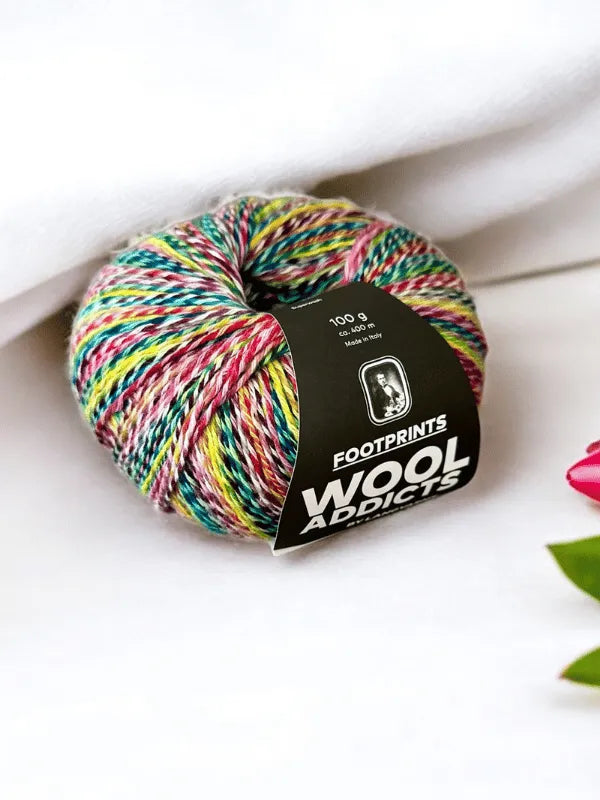 Lang yarns Wool Addicts footprints