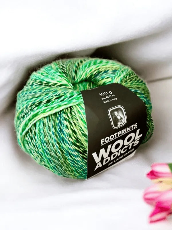 Lang yarns Wool Addicts footprints