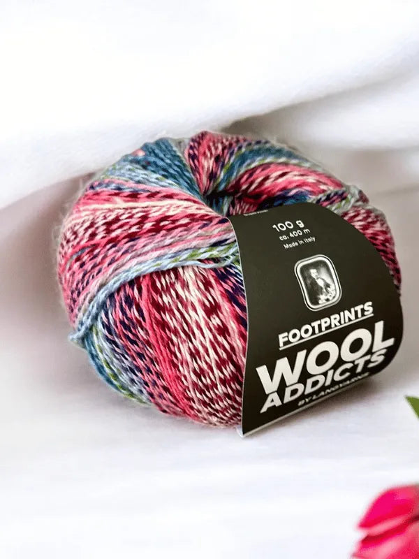 Lang yarns Wool Addicts footprints