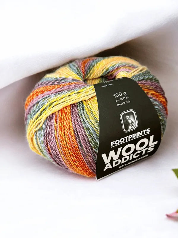 Lang yarns Wool Addicts footprints