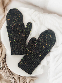 Mittums mittens pattern (PDF) + woolwomen neon tweed dk yarn