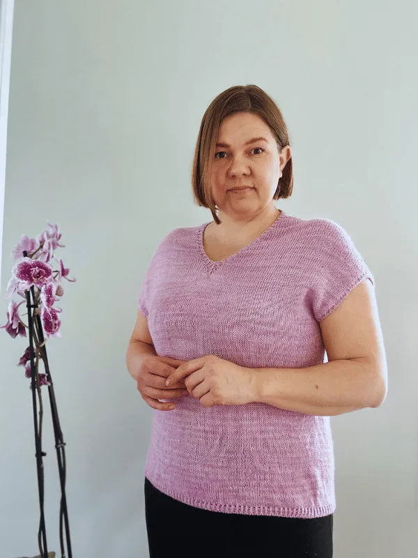 Linnea Tee knitting pattern