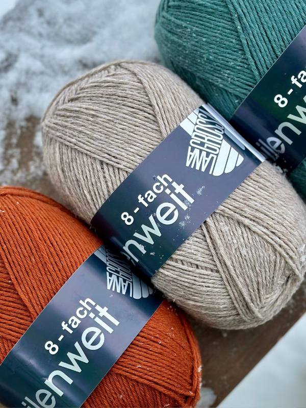 AAPO sock instructions worsted PDF+ Lana Grossa Meilenweit 8