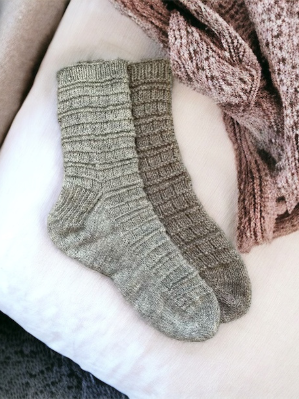 AAPO sock pattern worsted PDF