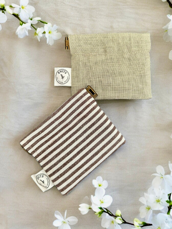 Knits Push Pouch project bag